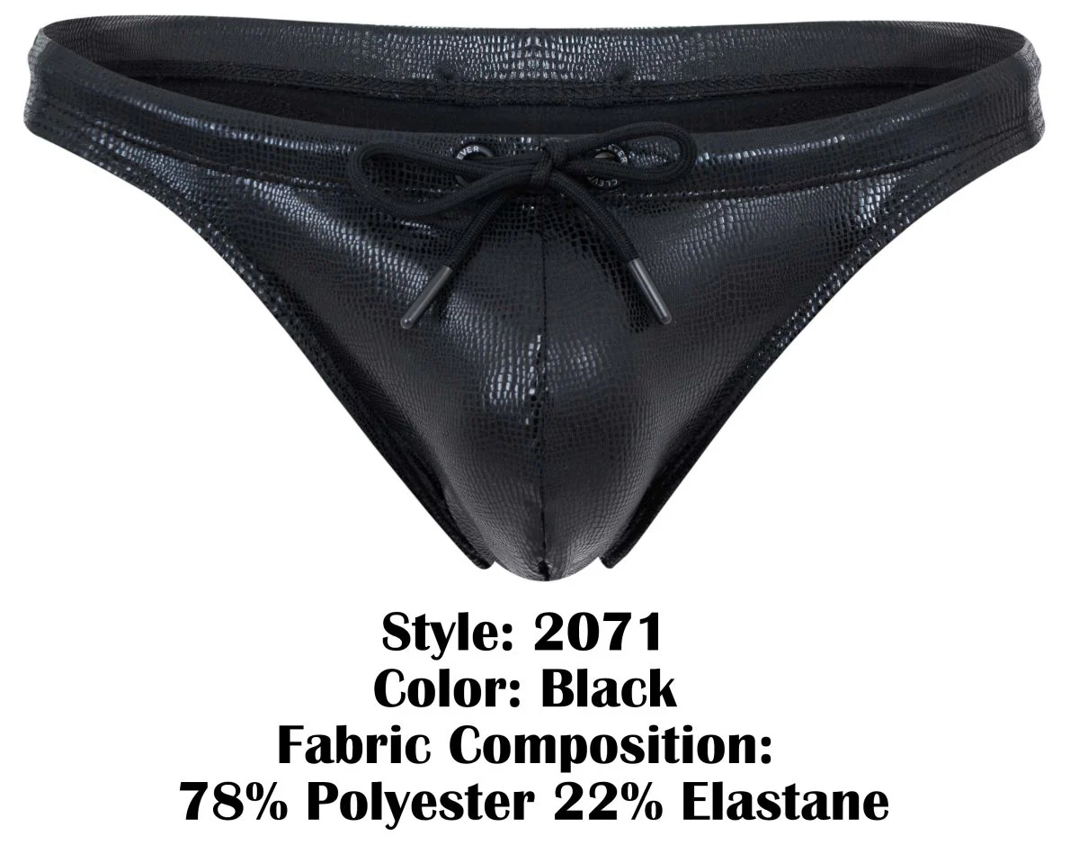 Clever 2071 Gorgona Swim Thongs Color Black - Image 8