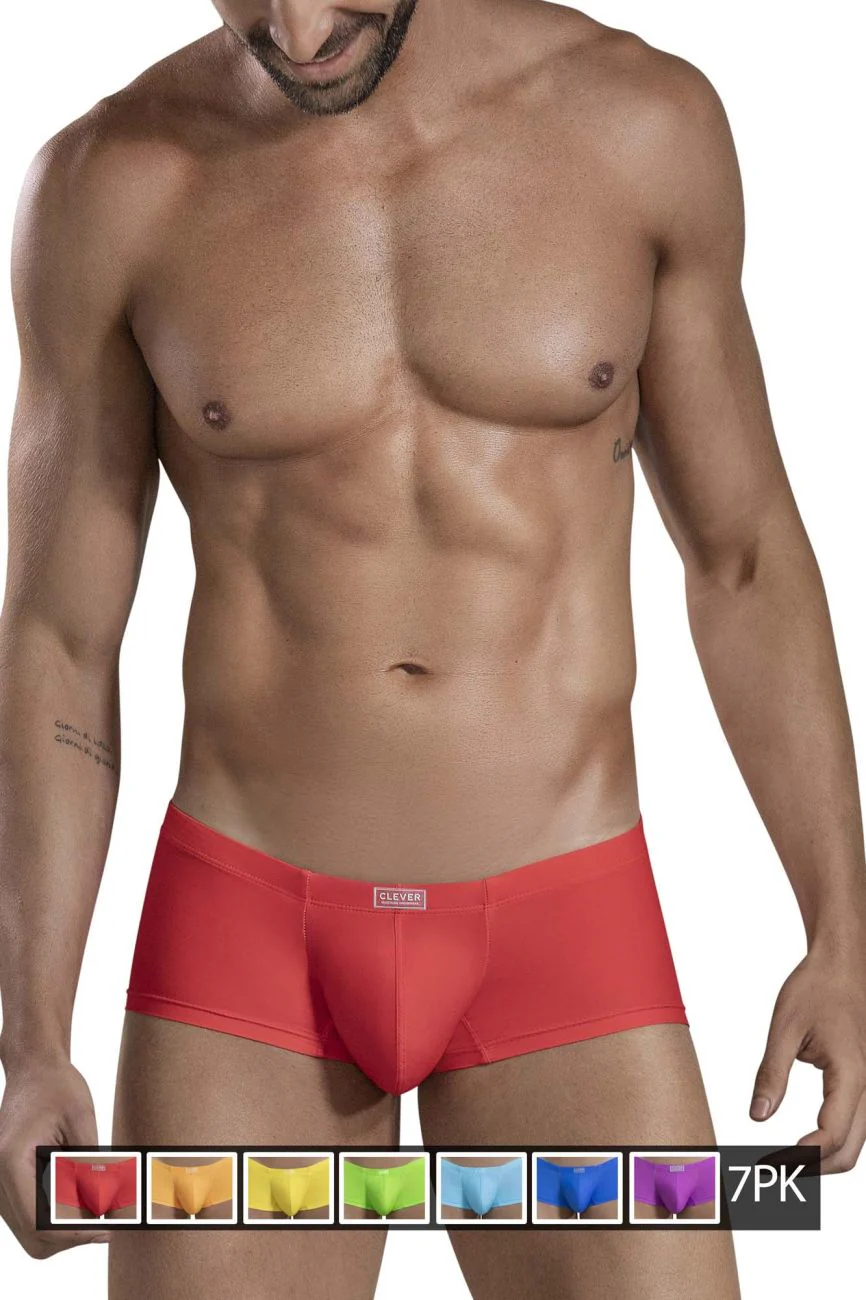 Clever 229946 Men's Underwear 7PK Pride Trunks Color Multi-colored - Image 2