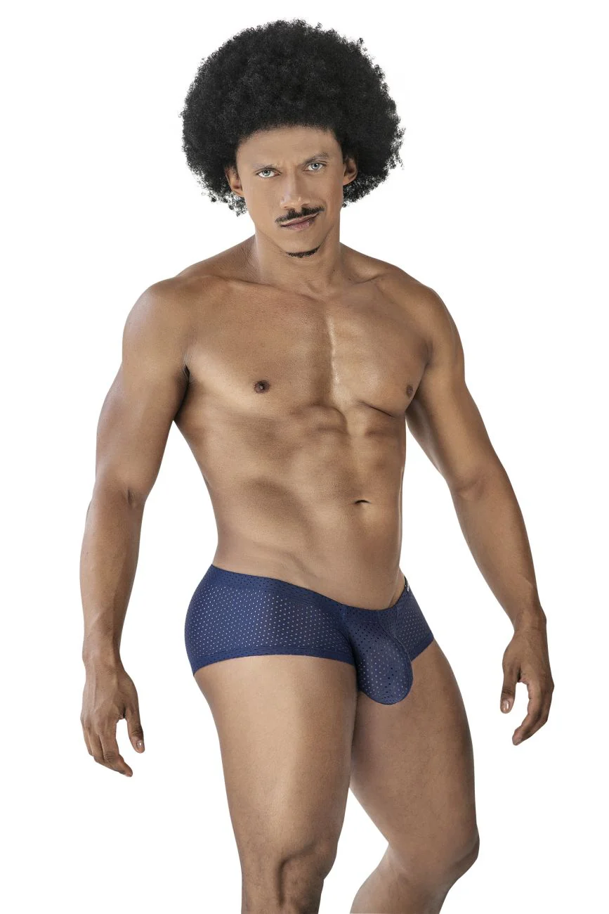 Clever 229947 Men's Underwear 3PK Autralian Latin Trunks Color Black-Red-Blue - Image 14