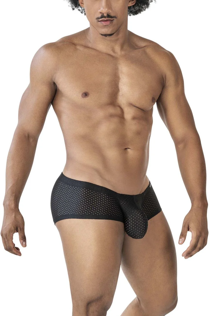 Clever 229947 Men's Underwear 3PK Autralian Latin Trunks Color Black-Red-Blue - Image 4