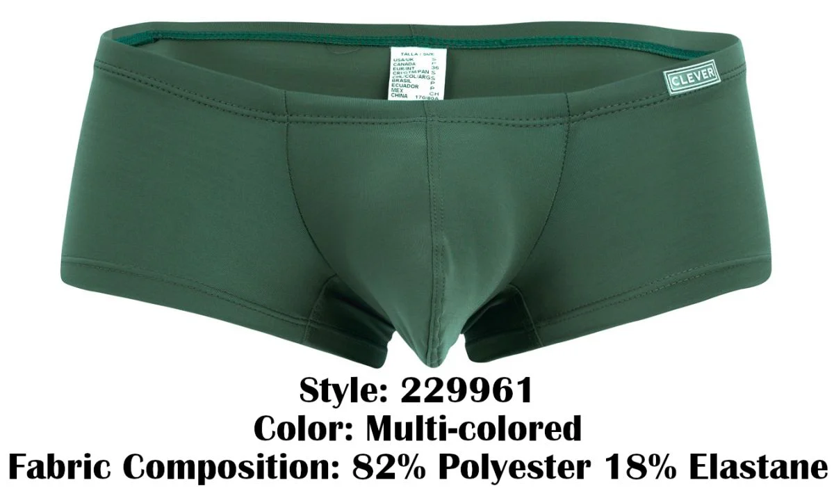 Clever 229961 Men's Underwear 3PK Australian Latin Trunks Color Multi-colored - Image 12