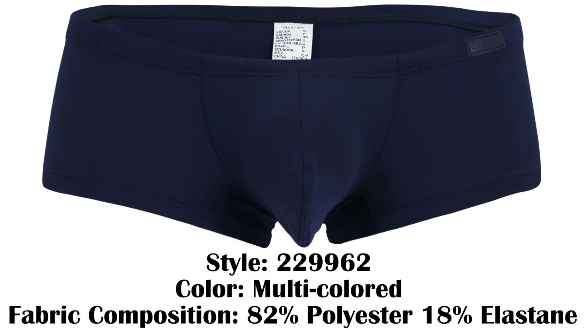 Clever 229962 Men's Underwear 3PK Australian Latin Trunks Color Multi-colored - Image 12