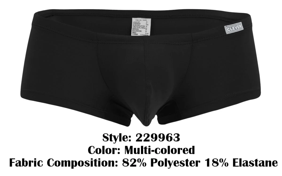 Clever 229963 Men's Underwear 3PK Australian Latin Trunks Color Multi-colored - Image 12