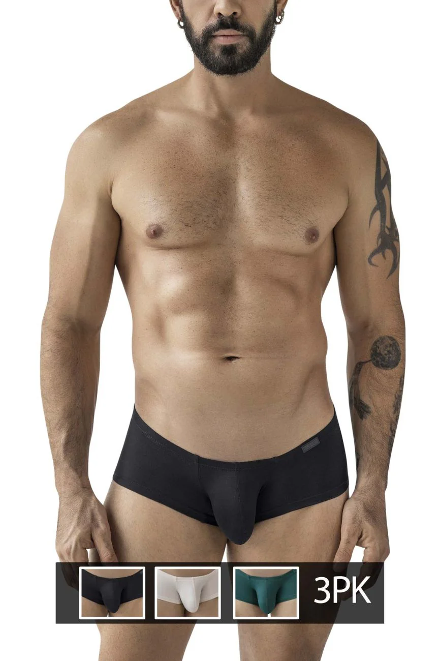 Clever 229963 Men's Underwear 3PK Australian Latin Trunks Color Multi-colored - Image 2