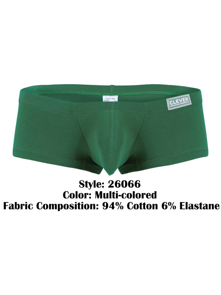 Clever 26066 Men's Underwear 3PK Australian Latin Trunks Color Multi-colored - Image 16