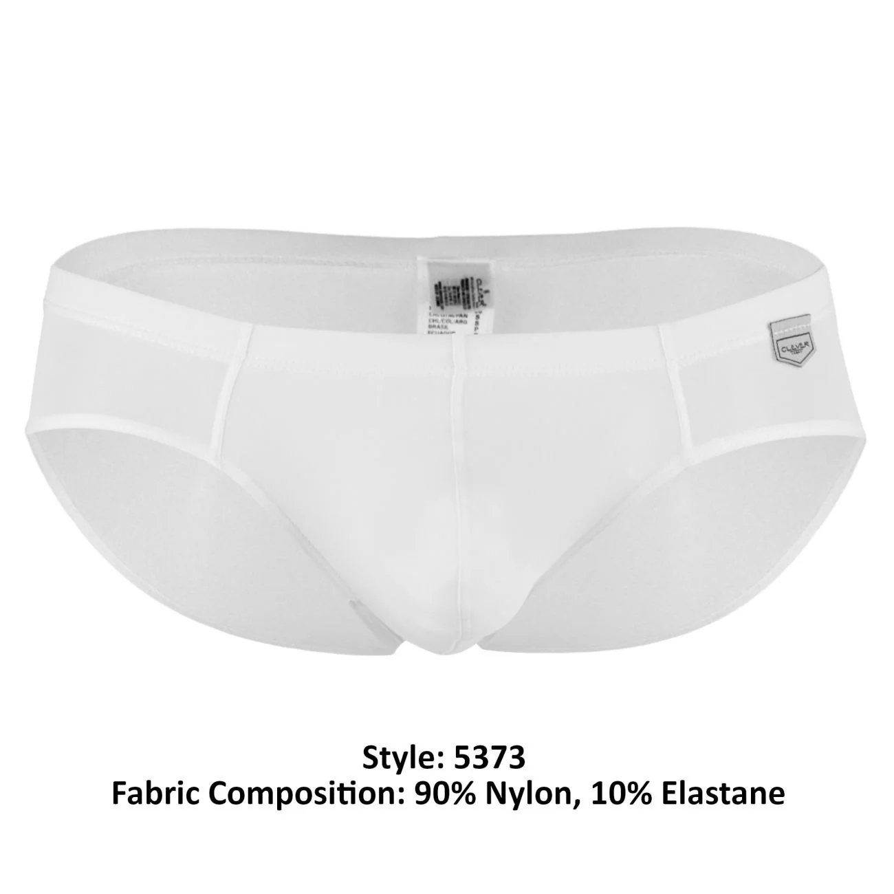 Clever 5373 Men's Underwear Australian Latin Briefs Color White - Image 7