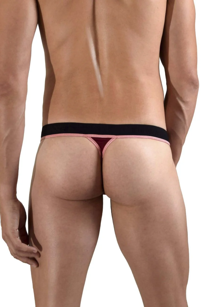 Doreanse 1012-BRD Borderline Thongs Color Bordeaux - Image 3