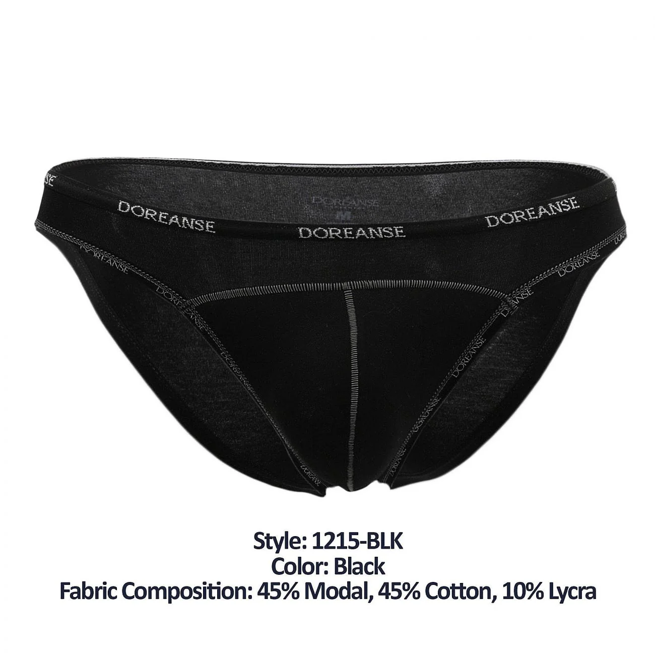 Doreanse 1215-BLK Naked Bikini Color Black - Image 7