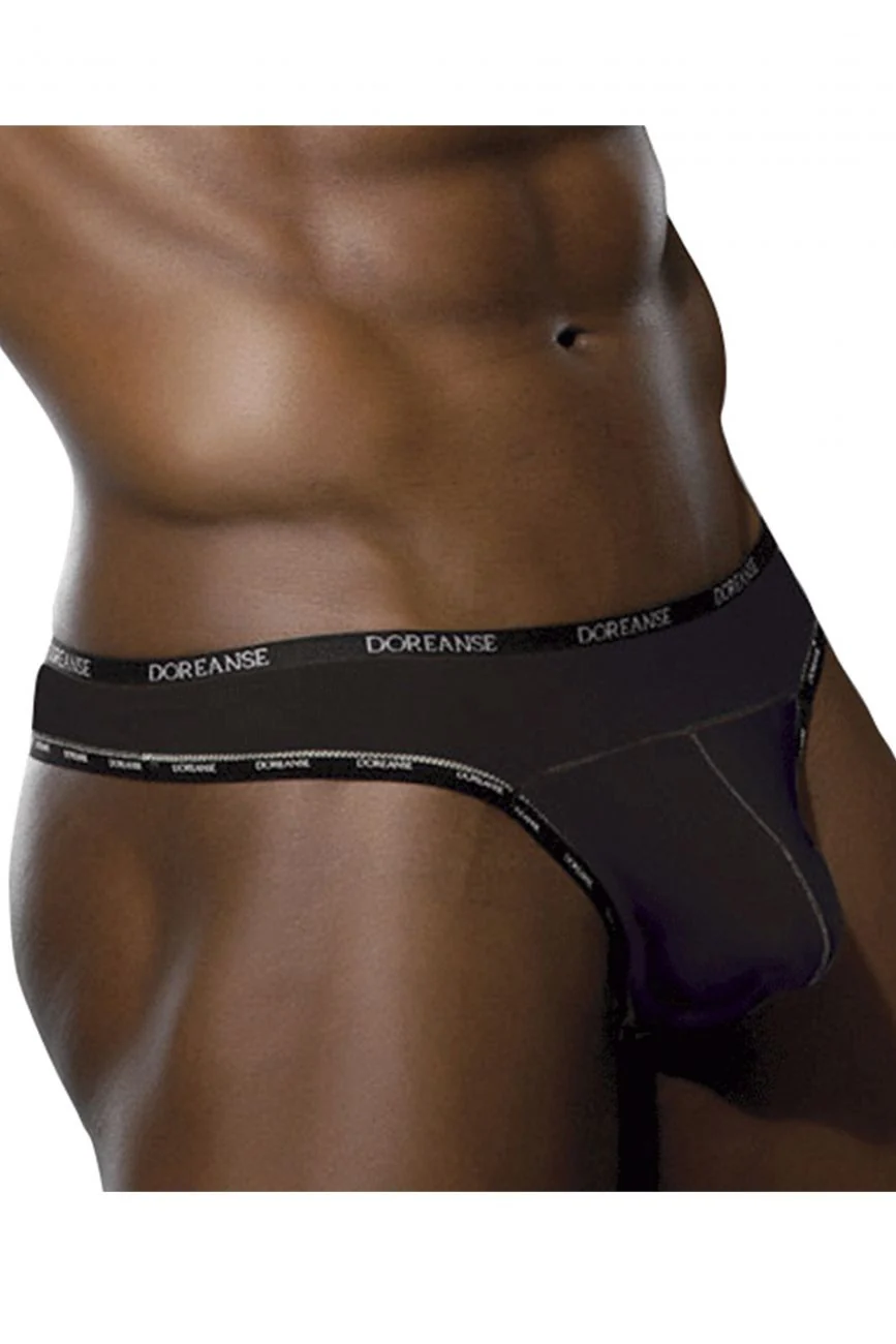 Doreanse 1216-BLK Naked Thong Color Black - Image 2