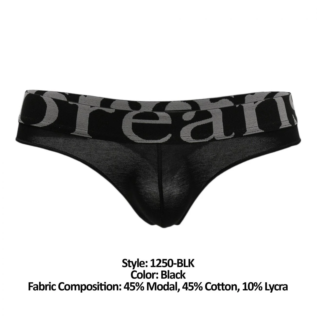 Doreanse 1250-BLK Wide-band Thong Color Black - Image 7