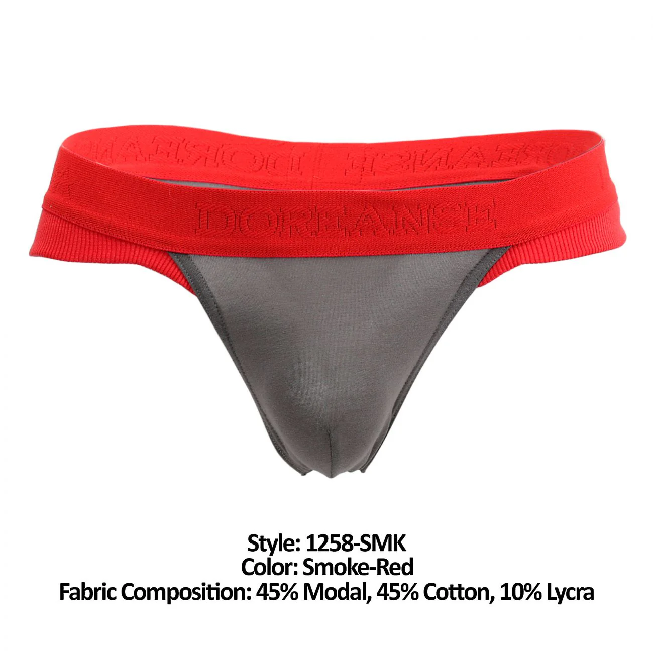 Doreanse 1258-SMK Warrior Thong Color Smoke-Red - Image 7