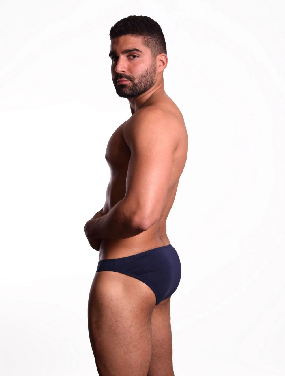 Doreanse 1281-NVY Hang-loose Bikini Brief Color Navy Blue - Image 9