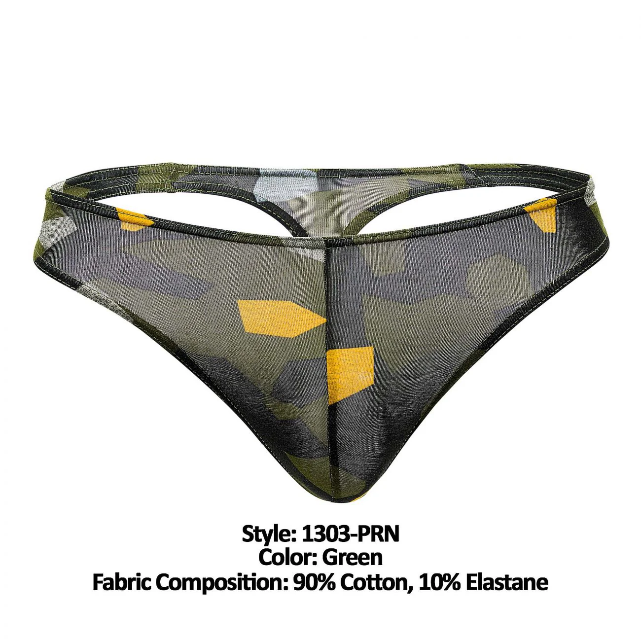 Doreanse 1303-PRN Camosaic Thong Color Green - Image 7