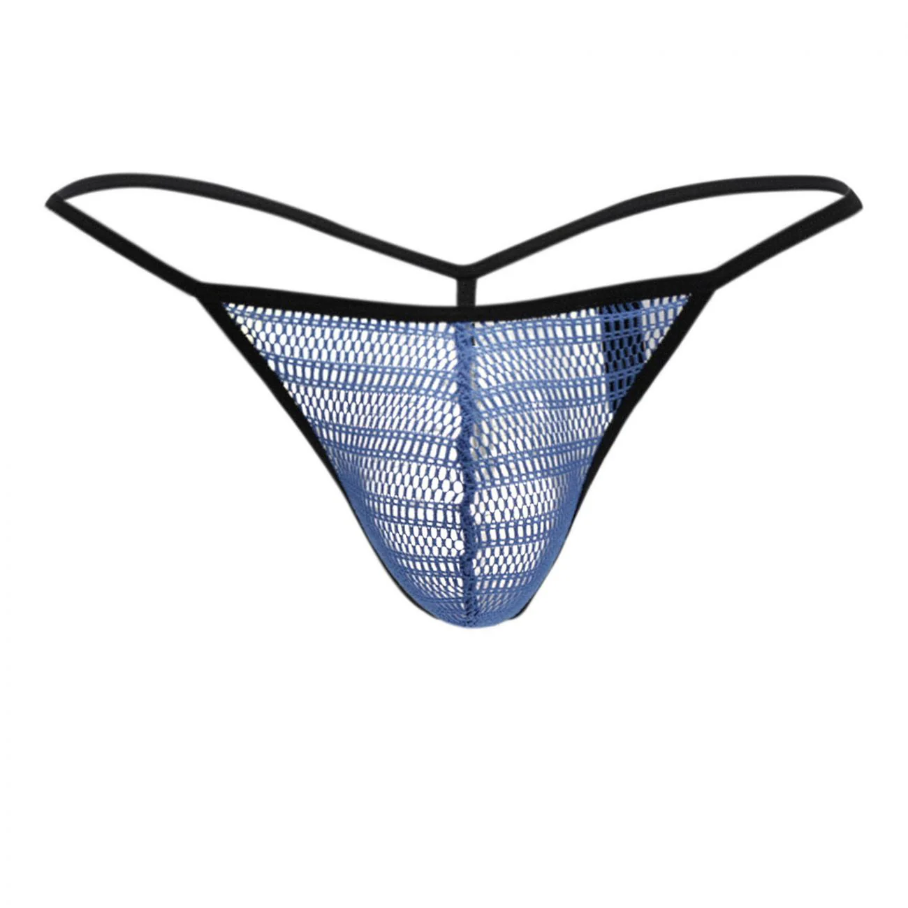 Doreanse 1306-BLU Mesh G-String Thong Color Blue - Image 5