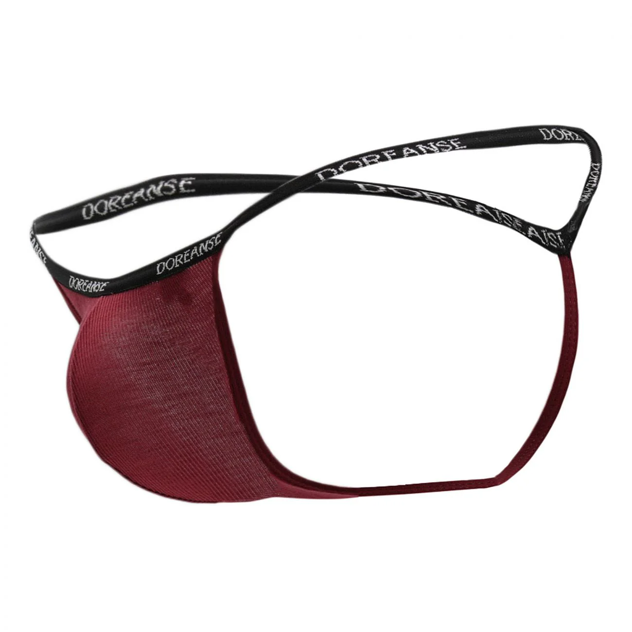 Doreanse 1330-BRD Ribbed Modal T-thong Color Bordeaux - Image 5