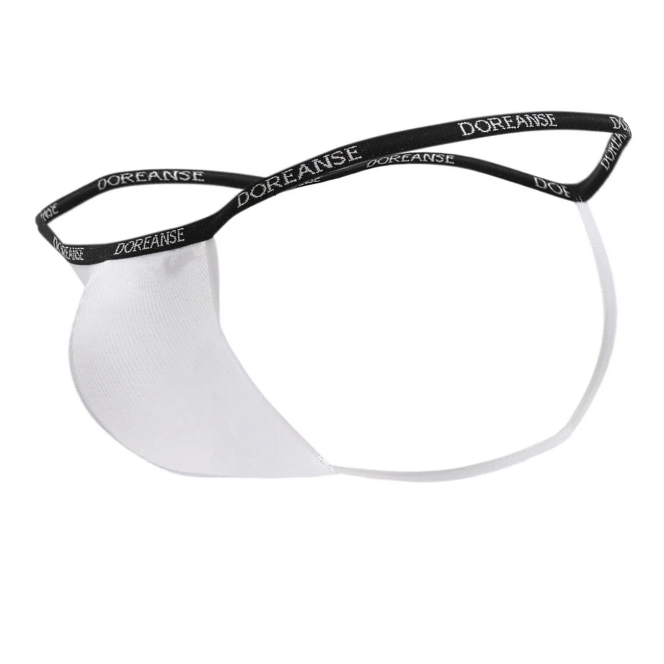 Doreanse 1330-WHT Ribbed Modal T-thong Color White - Image 5