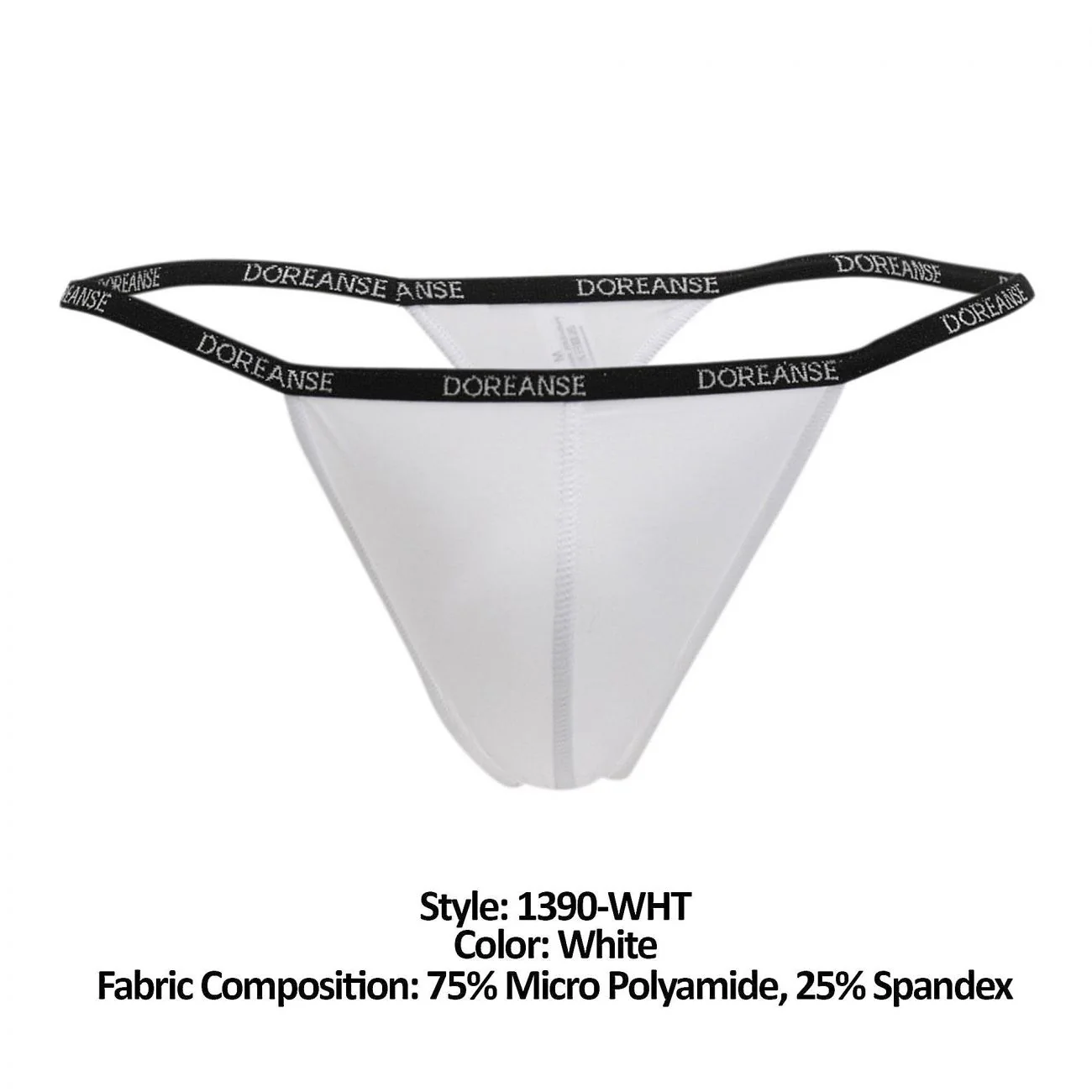 Doreanse 1390-WHT Aire Thong Color White - Image 7