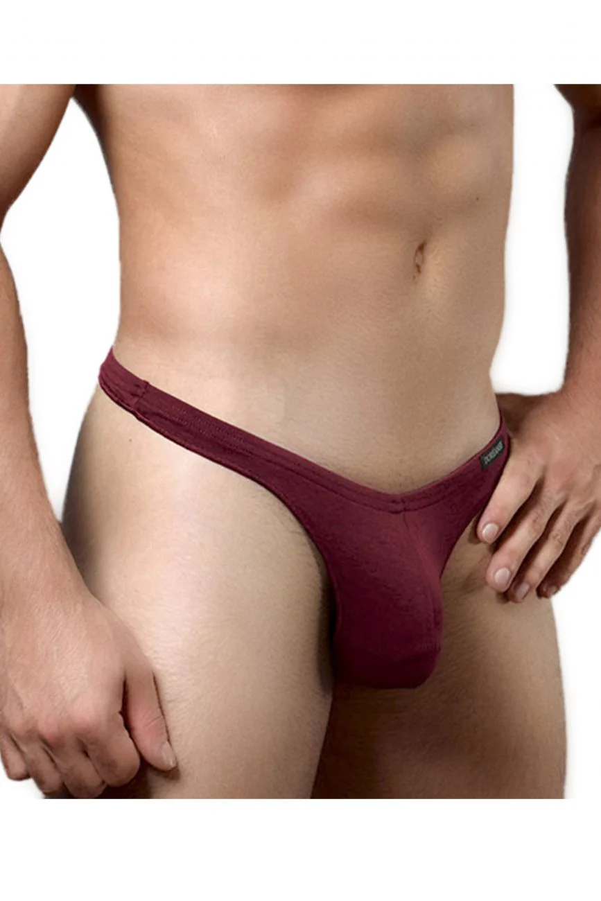 Doreanse 1392-BRD Euro Thong Color Bordeaux - Image 2
