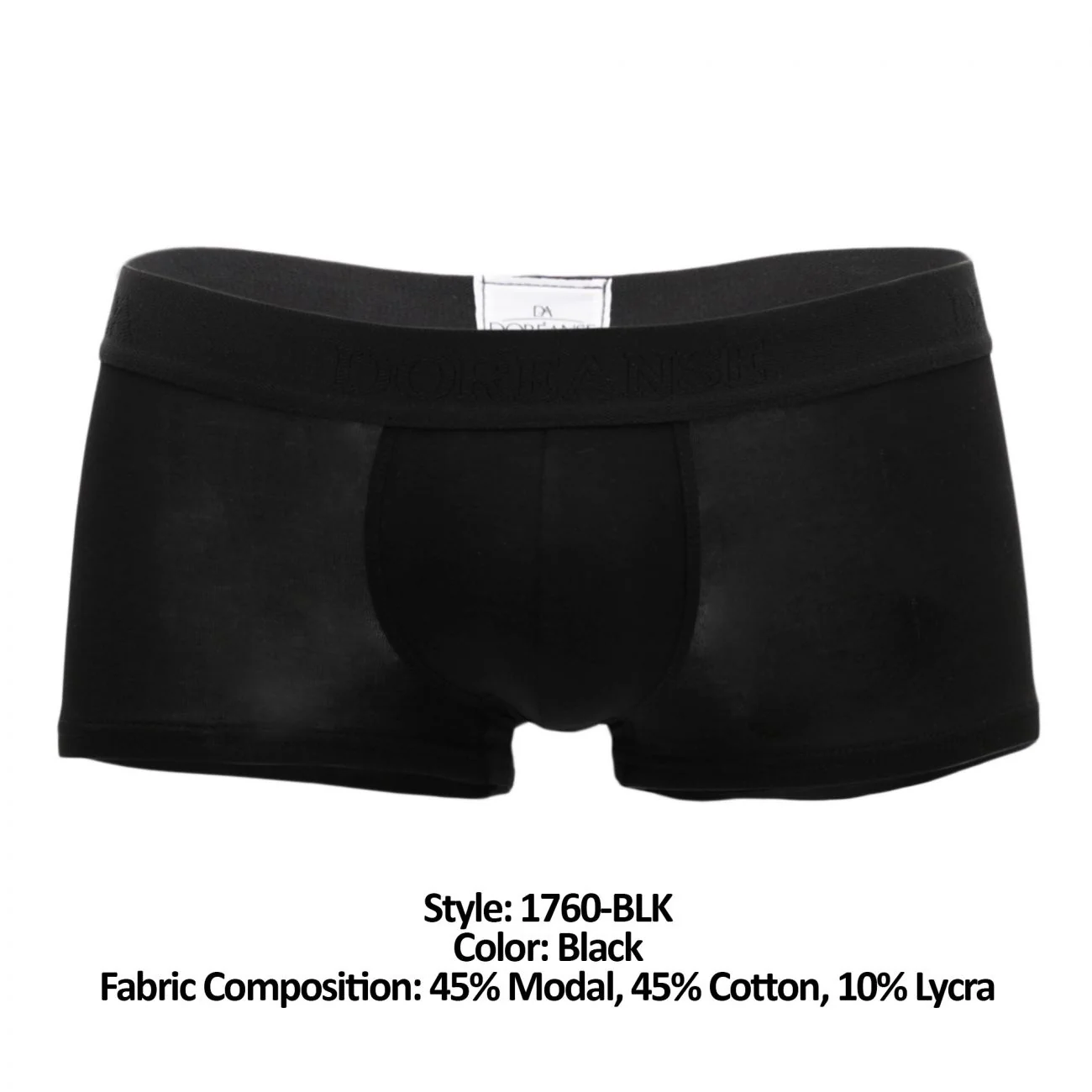 Doreanse 1760-BLK Low-rise Trunk Color Black - Image 7