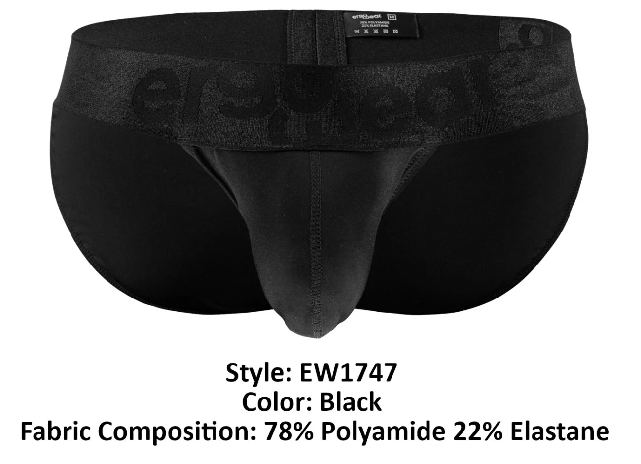 ErgoWear EW1747 MAX BOLD Bikini Color Black - Image 7