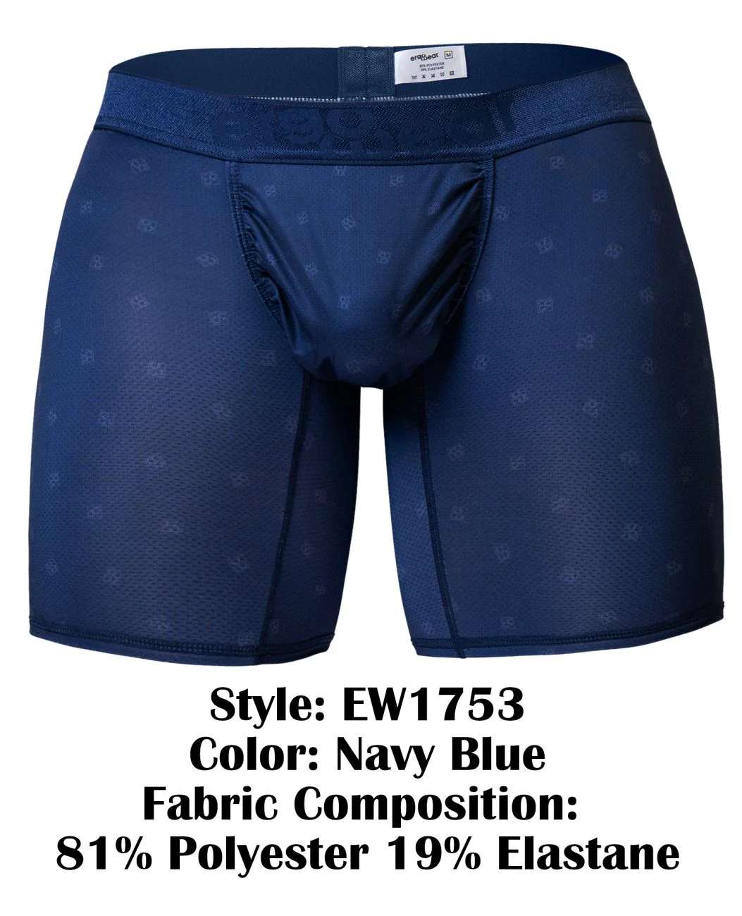 ErgoWear EW1753 FEEL SE Boxer Briefs Color Navy Blue - Image 8
