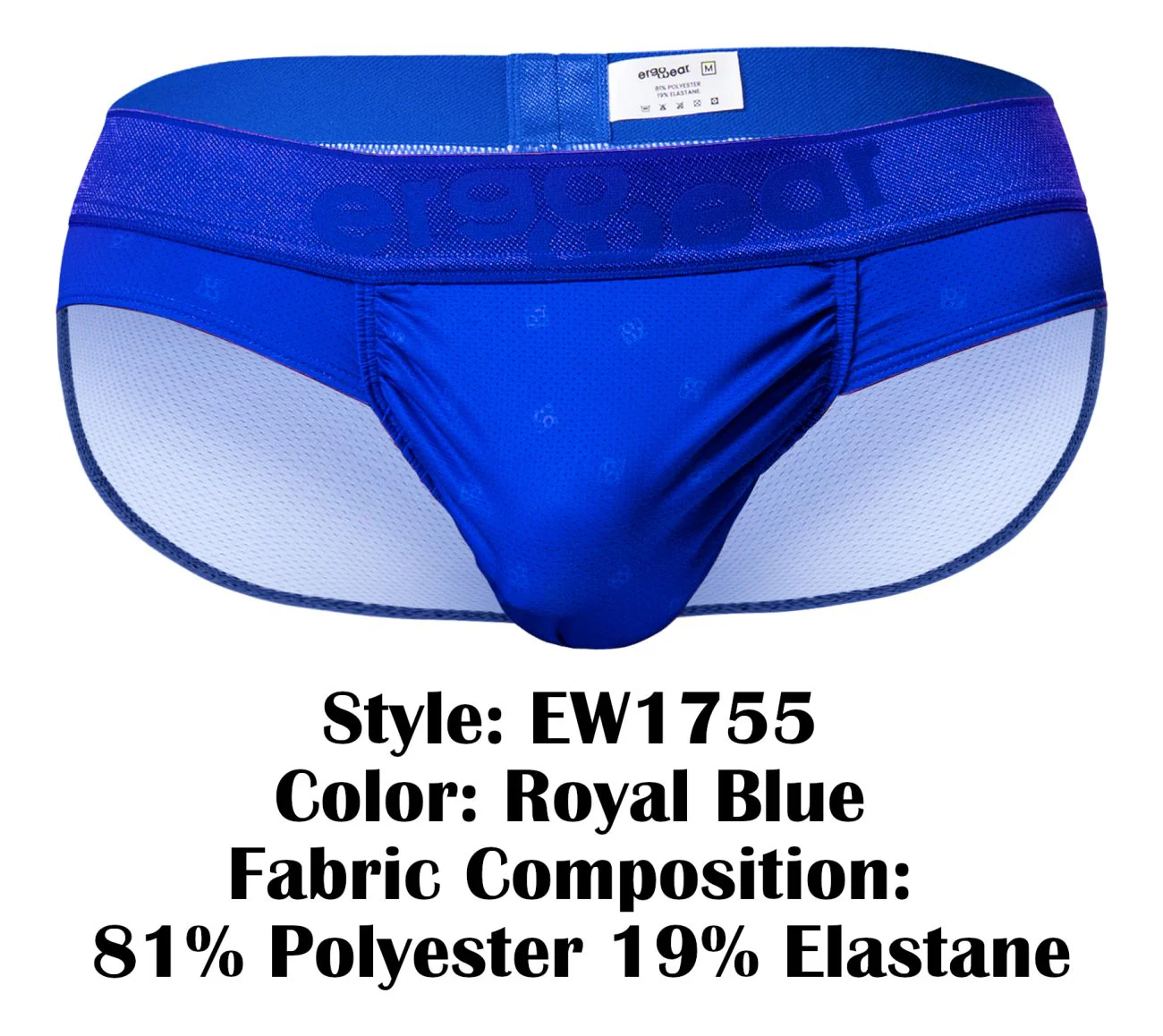 ErgoWear EW1755 FEEL SE Briefs Color Royal Blue - Image 8