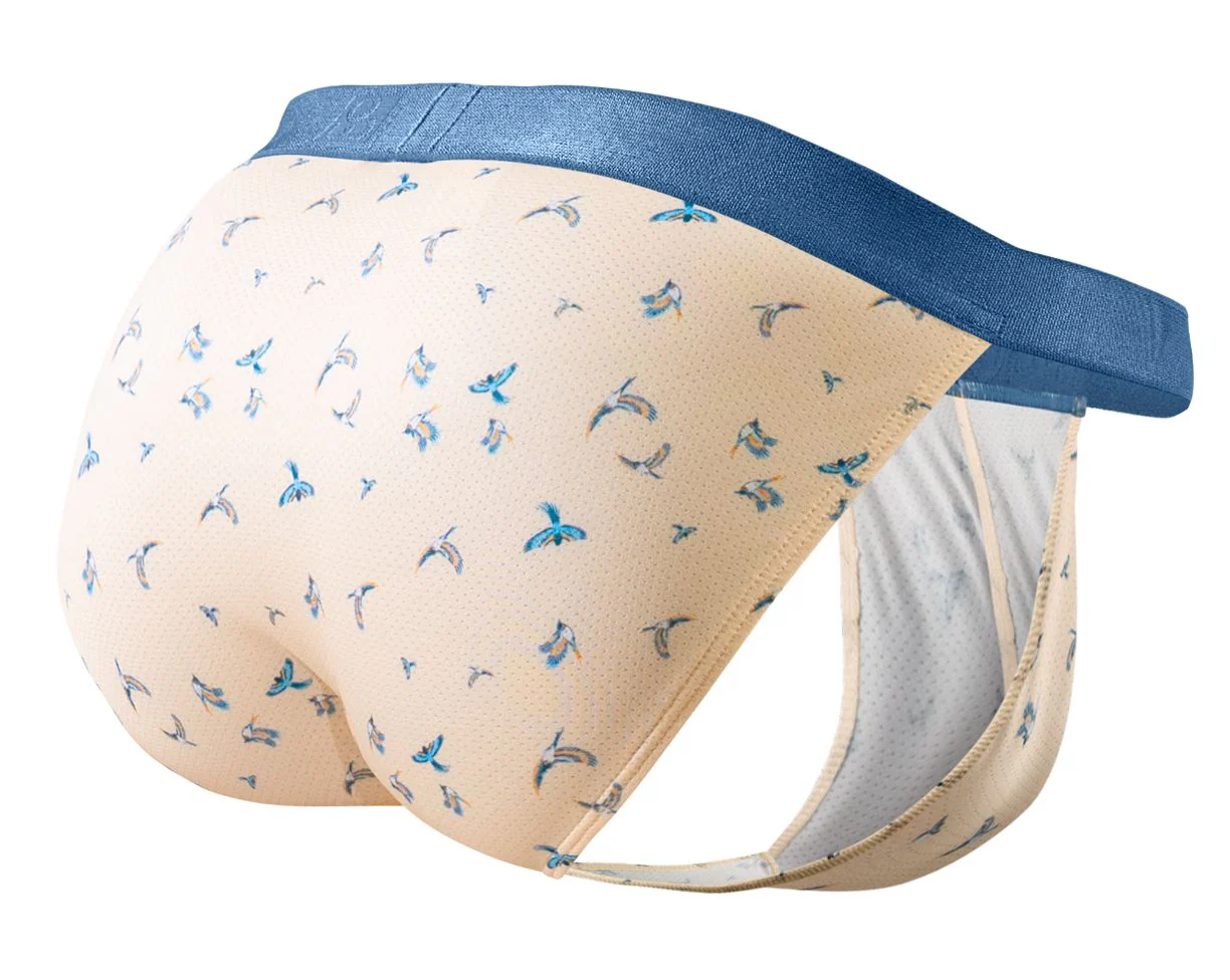 ErgoWear EW1773 SLK SE Bikini Color Peach-Birds - Image 6
