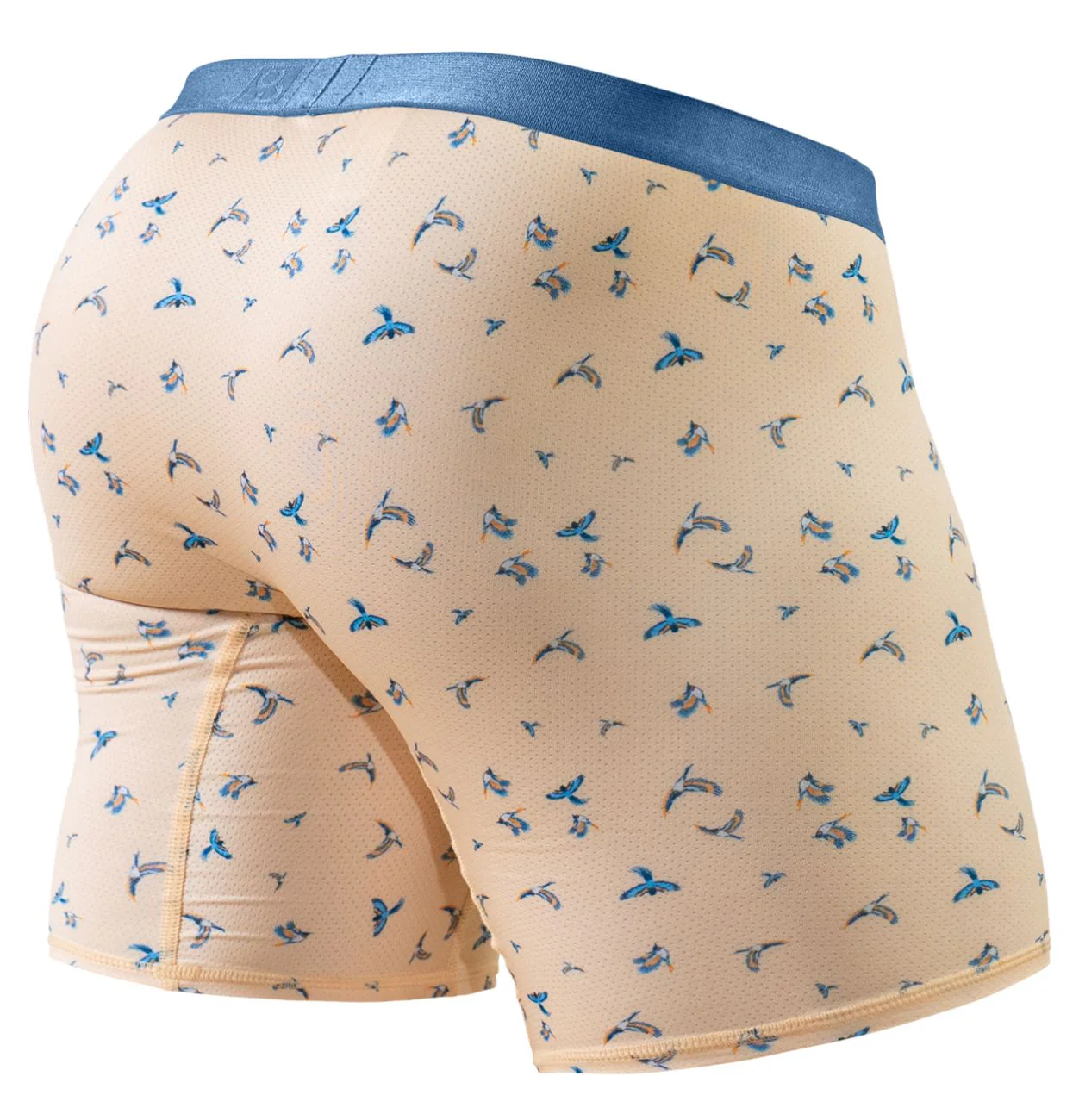 ErgoWear EW1775 SLK SE Boxer Briefs Color Peach-Birds - Image 6