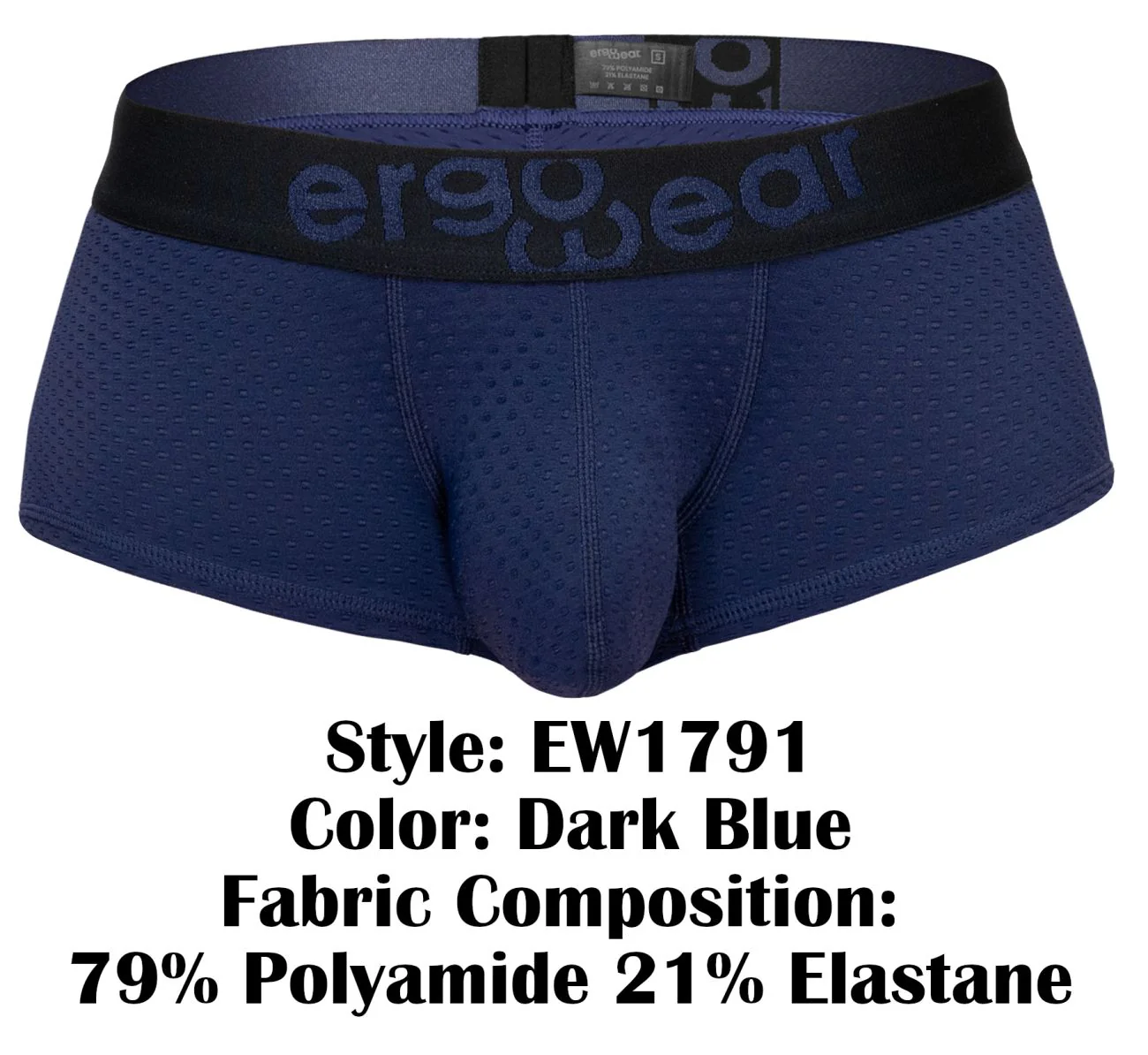 ErgoWear EW1791 MAX FLOW Trunks Color Dark Blue - Image 8