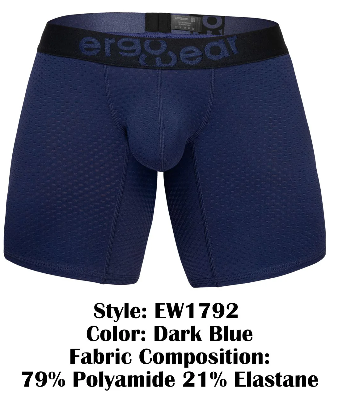 ErgoWear EW1792 MAX FLOW Boxer Briefs Color Dark Blue - Image 8