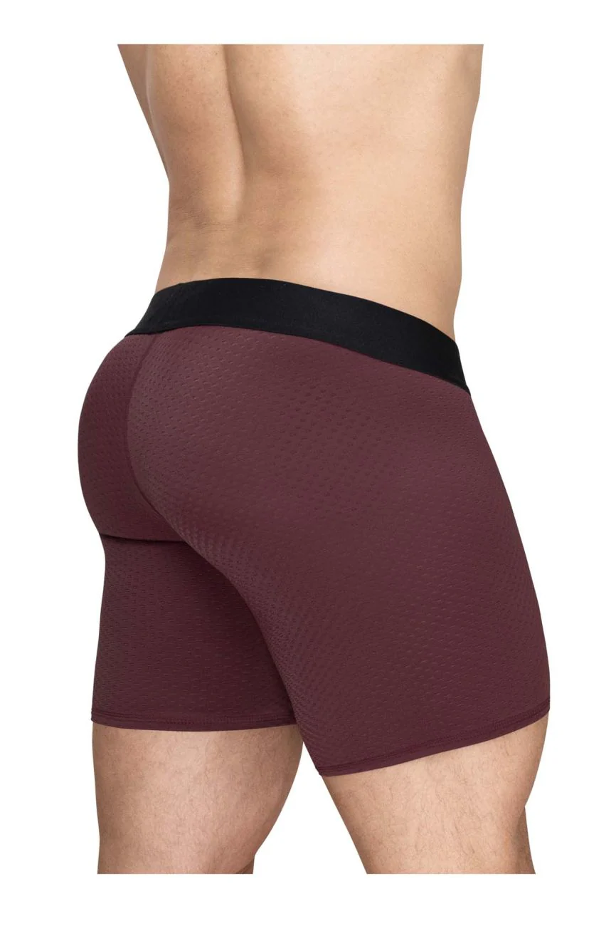 ErgoWear EW1796 MAX FLOW Boxer Briefs Color Burgundy - Image 3