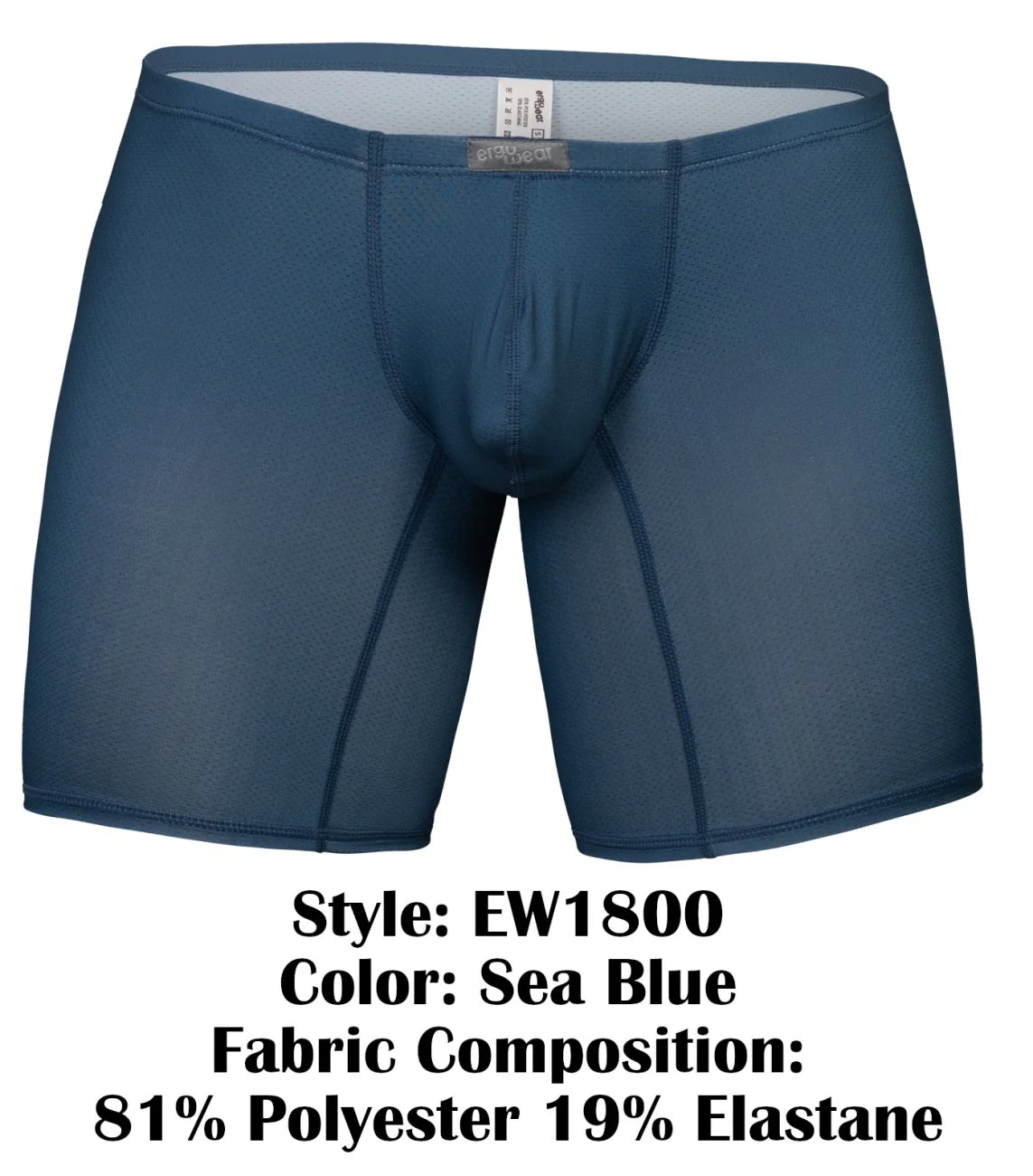 ErgoWear EW1800 X4D SE Boxer Briefs Color Sea Blue - Image 8