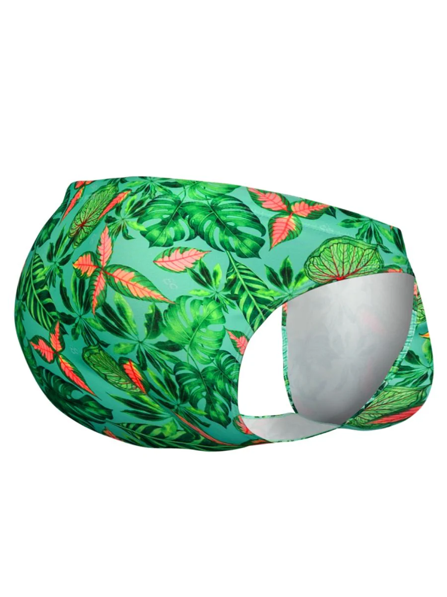 ErgoWear EW1828 FEEL SW Swim Bikini Color Aqua-Leaves - Image 6