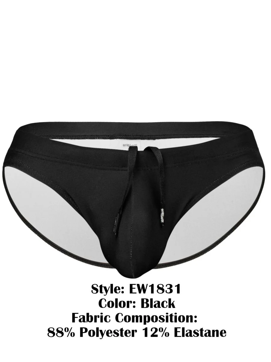 ErgoWear EW1831 X4D SW Swim Bikini Color Black - Image 8