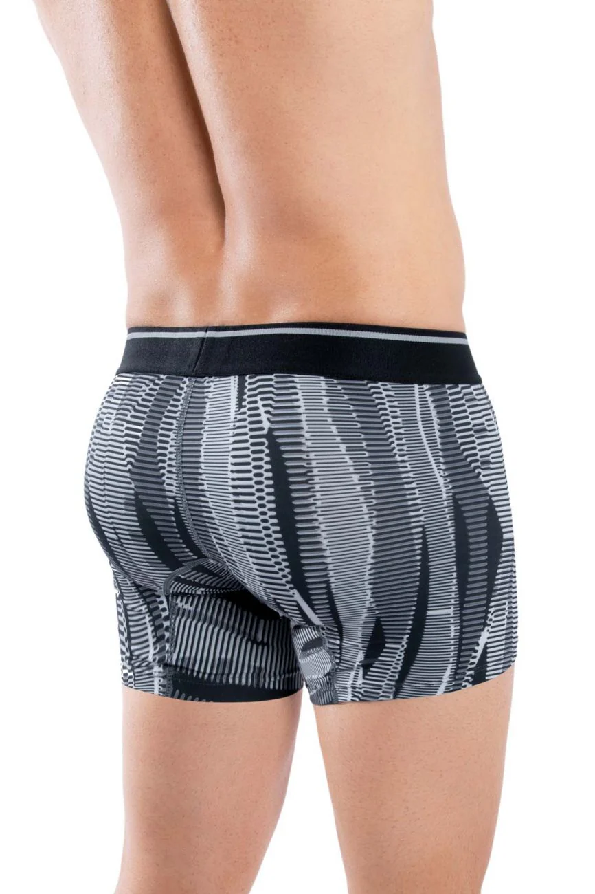 HAWAI 42121 Printed Athletic Trunks Color Black - Image 3