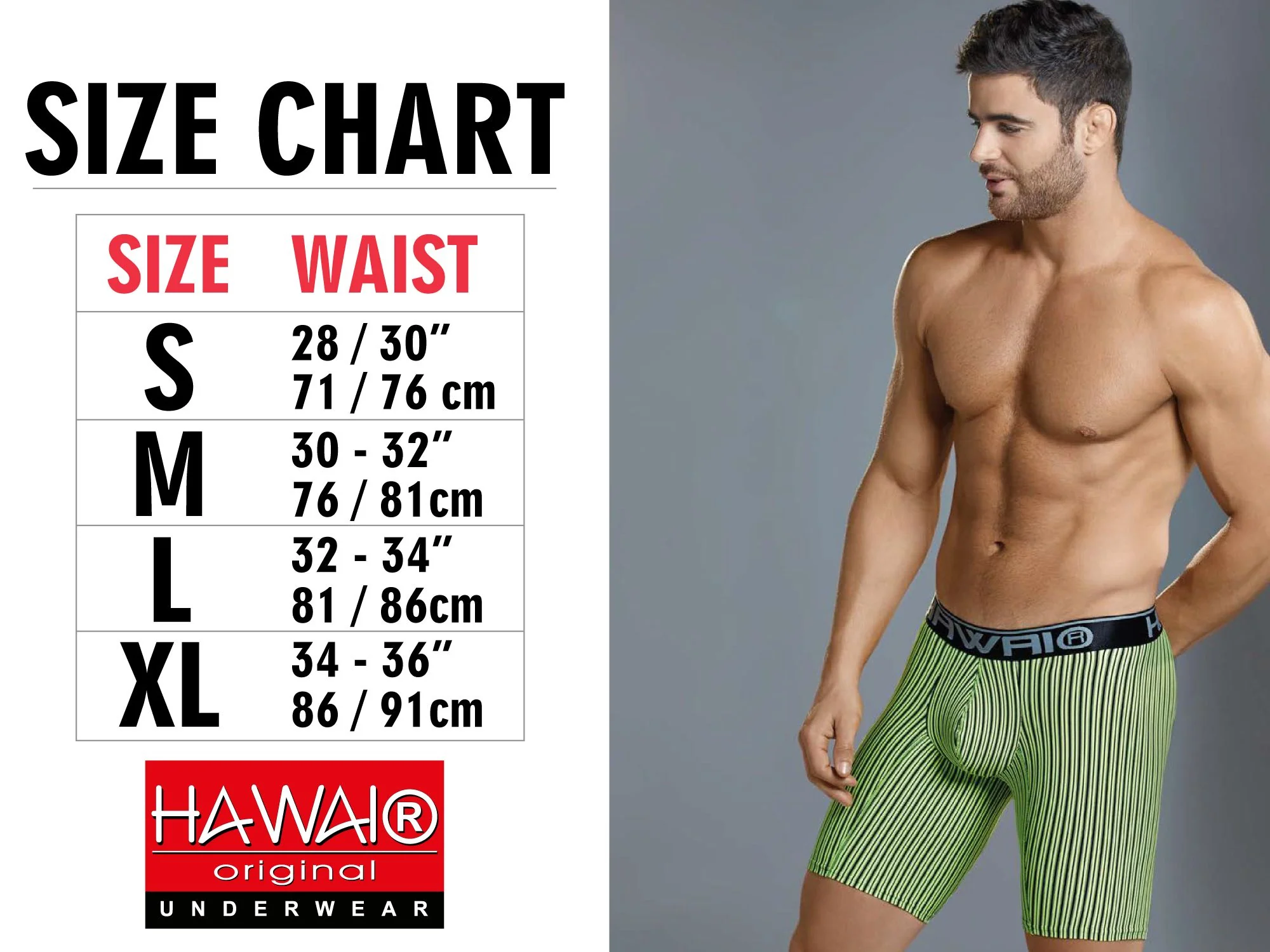 HAWAI 42121 Printed Athletic Trunks Color Black - Image 9