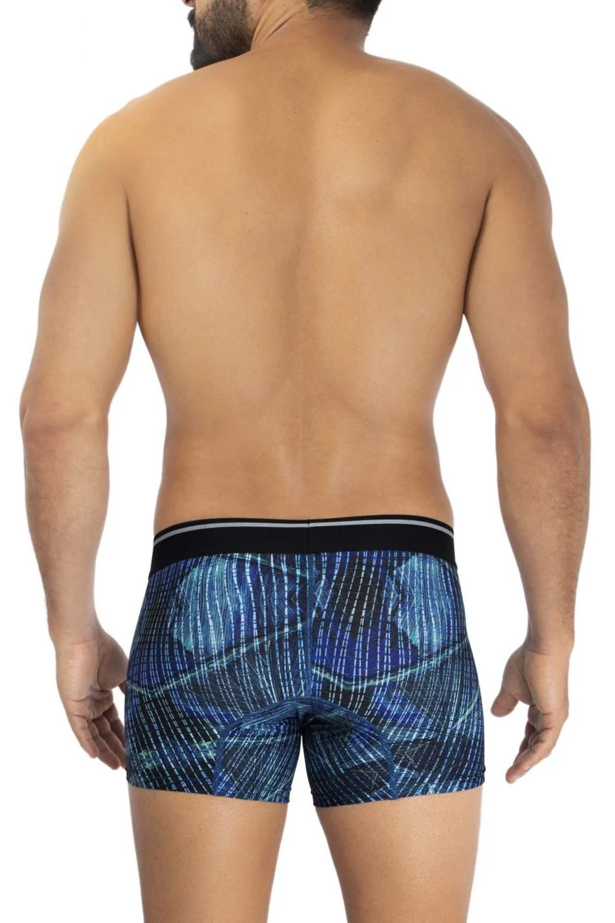 HAWAI 42173 Printed Microfiber Trunks Color Royal Blue - Image 3