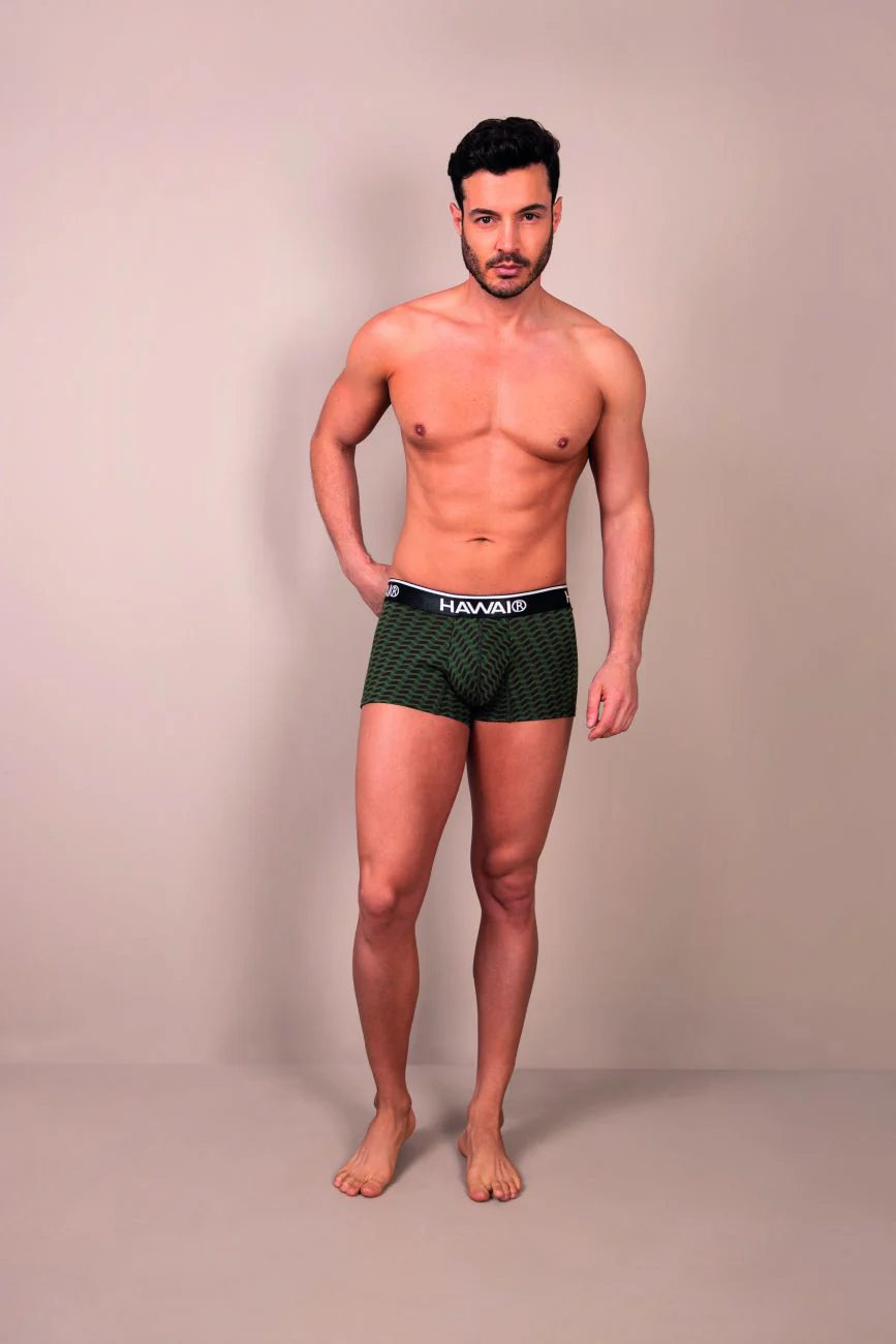 HAWAI 42371 Printed Trunks Color Green - Image 9