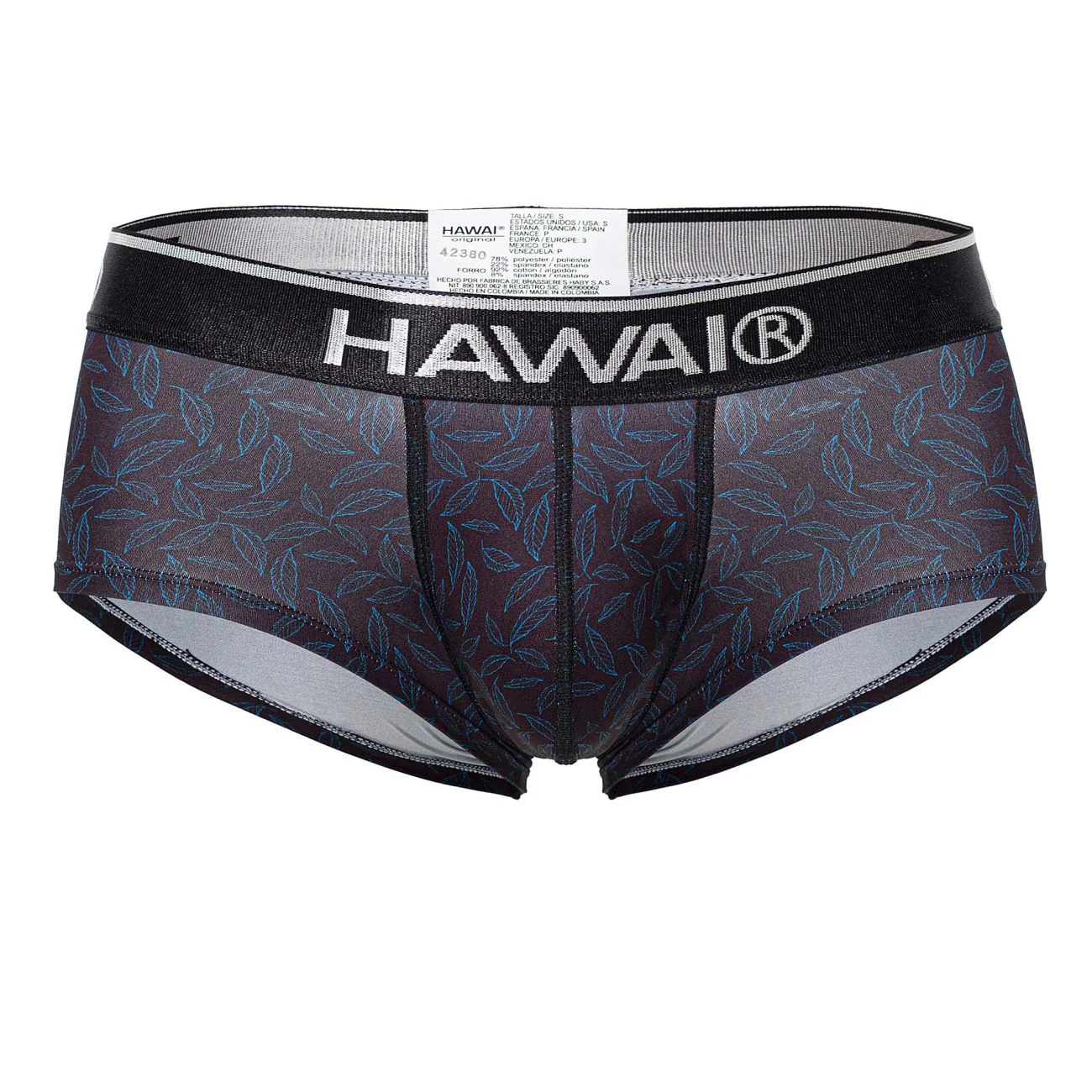 HAWAI 42380 Printed Briefs Color Black - Image 5