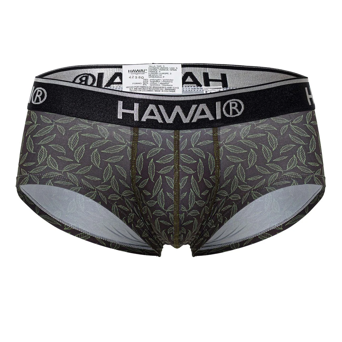 HAWAI 42380 Printed Briefs Color Green - Image 5