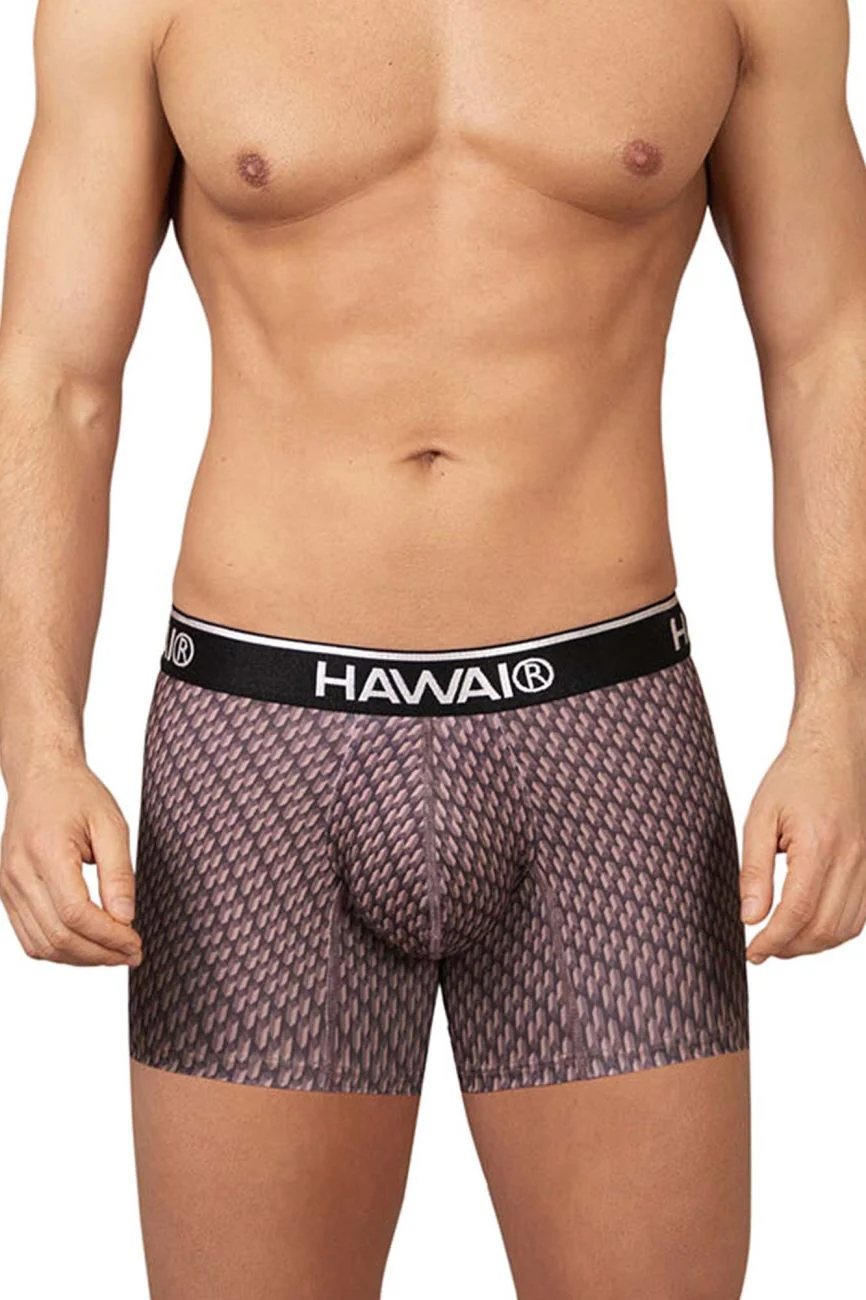 HAWAI 42420 Printed Trunks Color Cocoa - Image 2