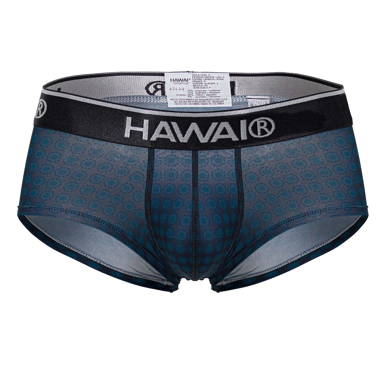 HAWAI 42430 Printed Briefs Color Blue - Image 5