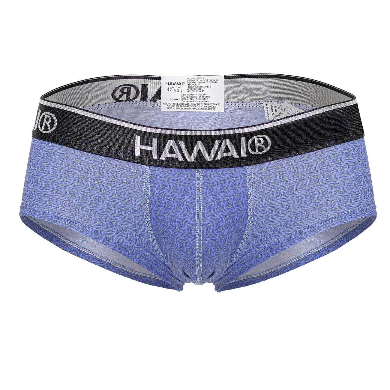 HAWAI 42431 Printed Briefs Color Blue - Image 5