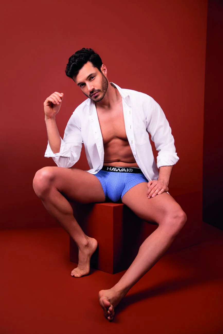 HAWAI 42431 Printed Briefs Color Blue - Image 9