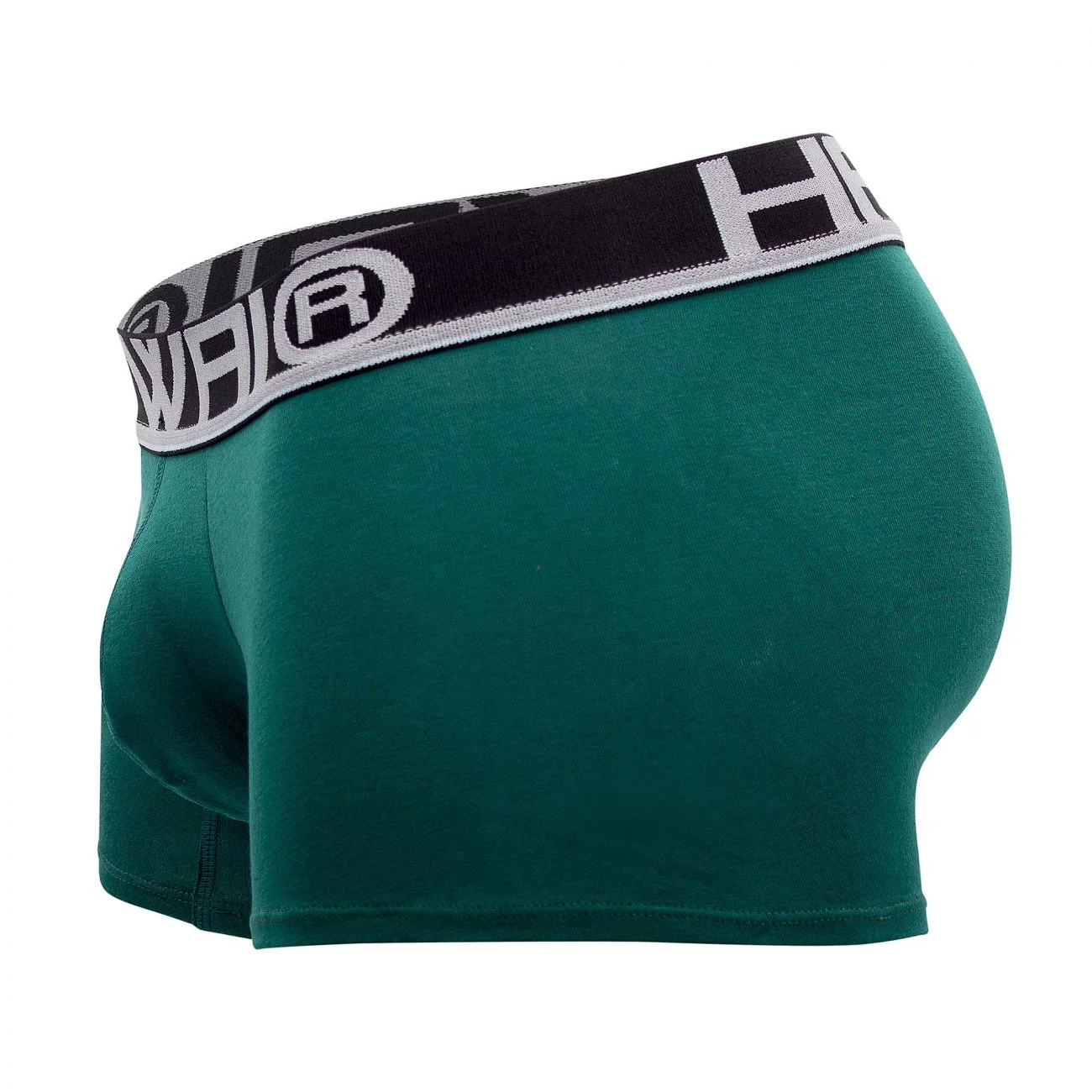 HAWAI 4986 Solid Athletic Trunks Color Green - Image 5