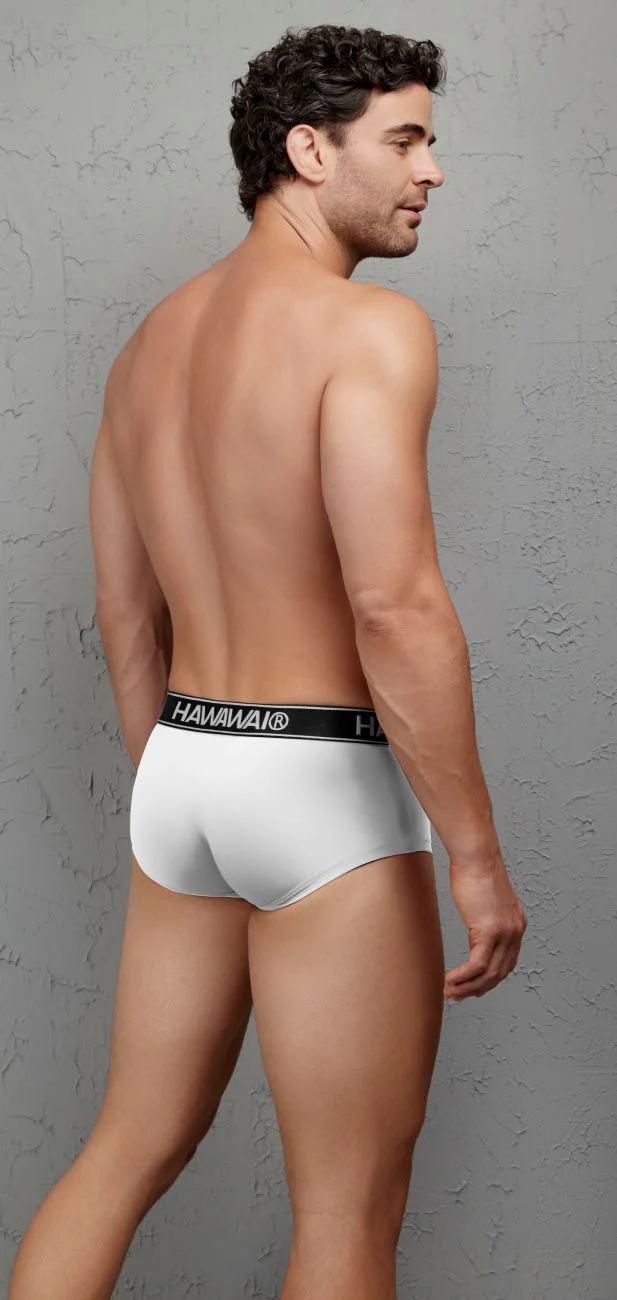 HAWAIR 41961 Microfiber Briefs Color White - Image 9