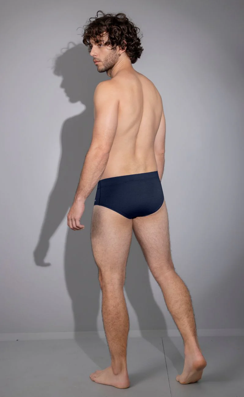 HAWAIR 42241 Microfiber Briefs Color Dark Blue-01 - Image 9