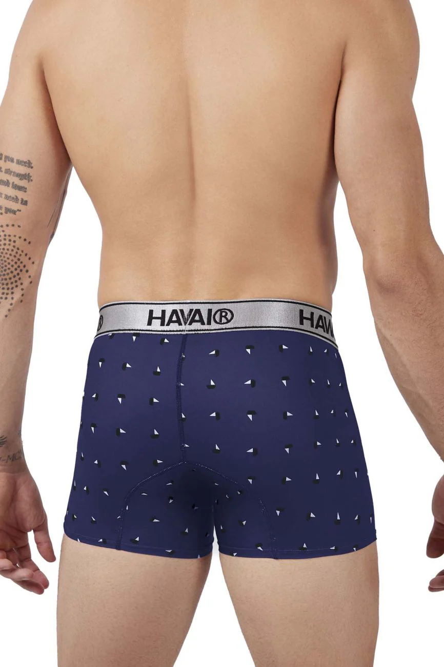HAWAIR 42470 Printed Microfiber Trunks Color Blue - Image 3