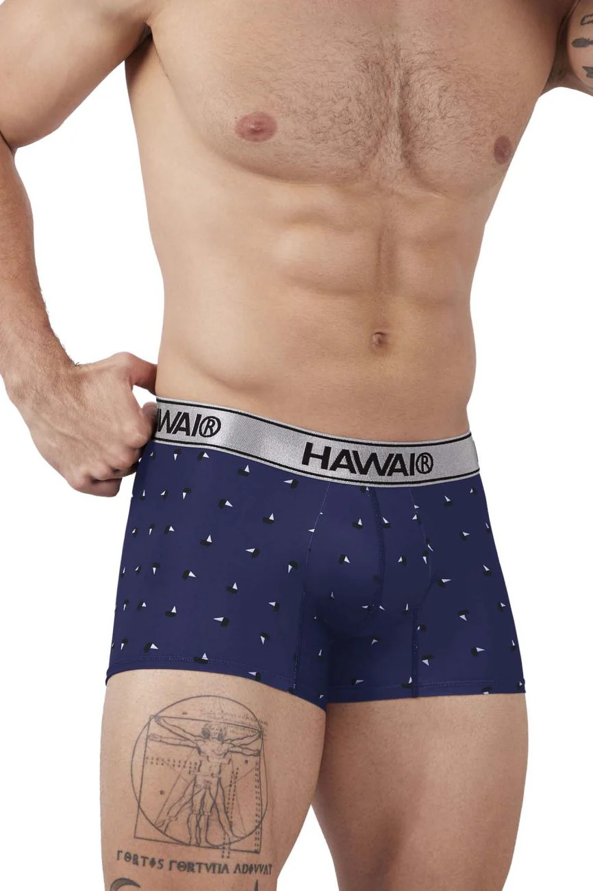 HAWAIR 42470 Printed Microfiber Trunks Color Blue - Image 4