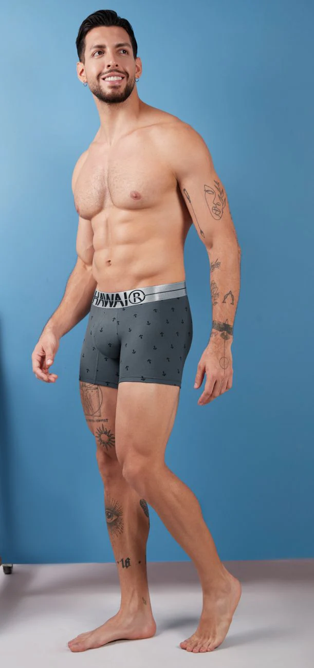 HAWAIR 42521 Cotton blend Trunks Color Gray - Image 9